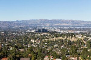 a picture of los angeles to show a PHP woodland hills